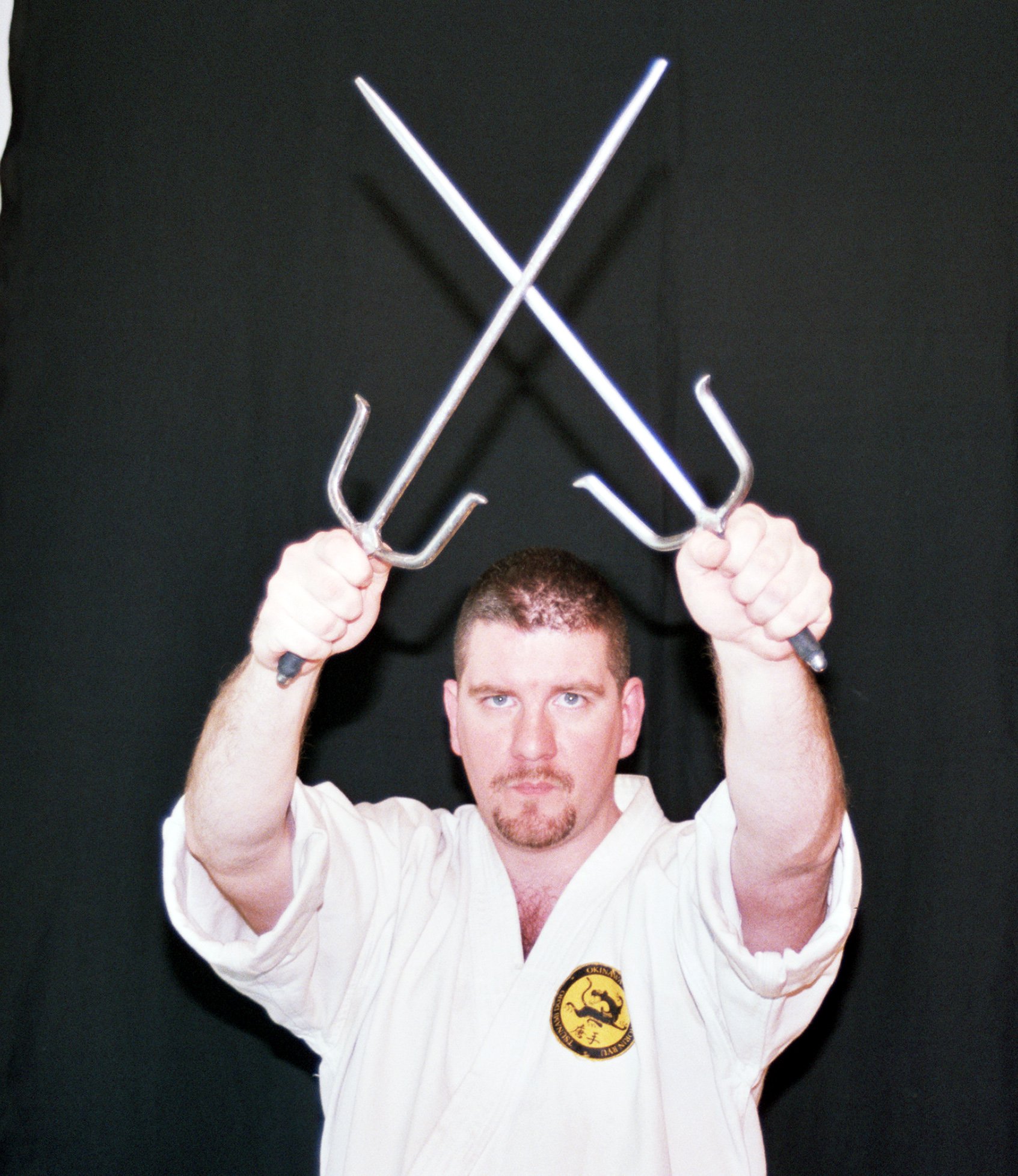 Sai weapon in okinawa karate