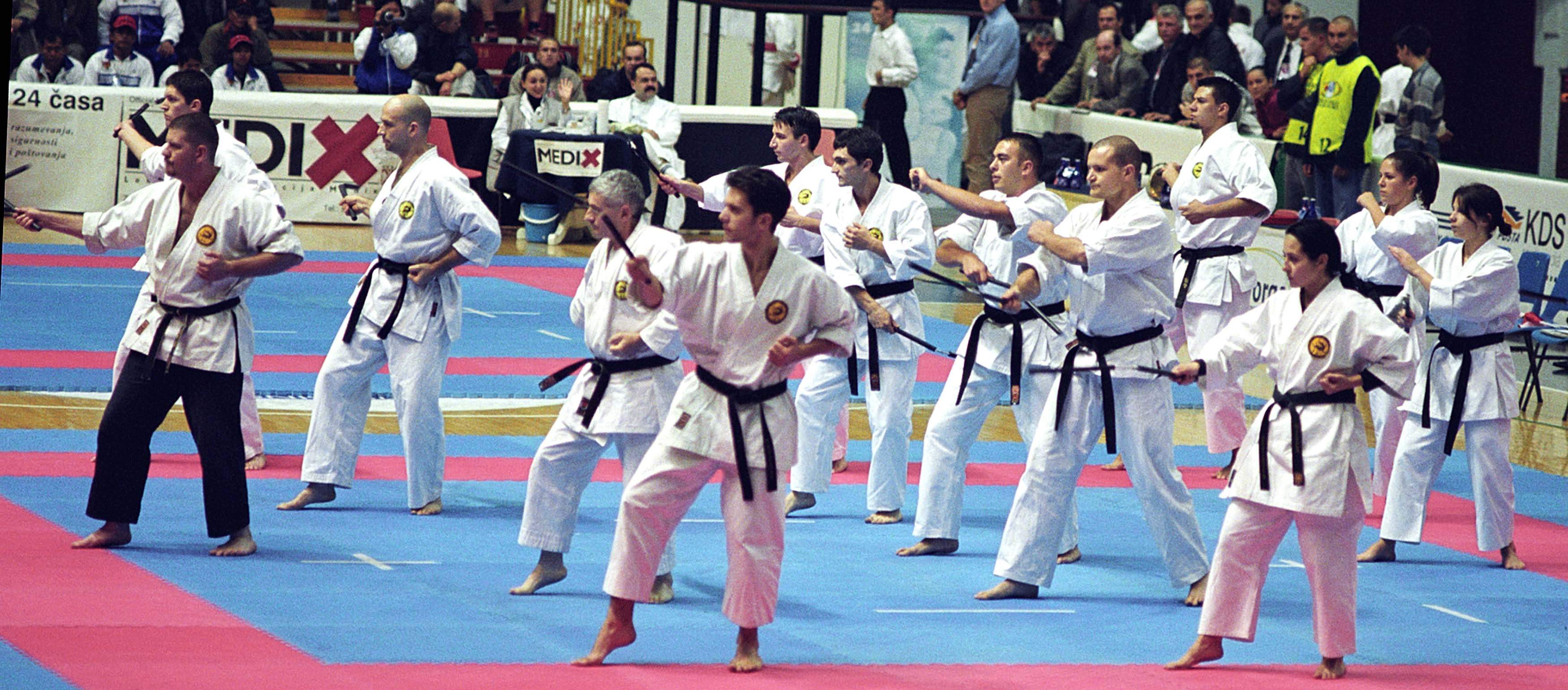 Nunchaku demonstration at World Championship Milos.io