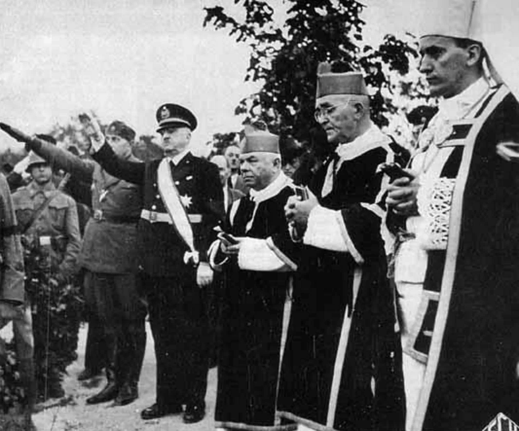 Ustaše-katolička crkva- Alojzije Stepinac