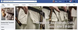 FB page of tsunami dojo