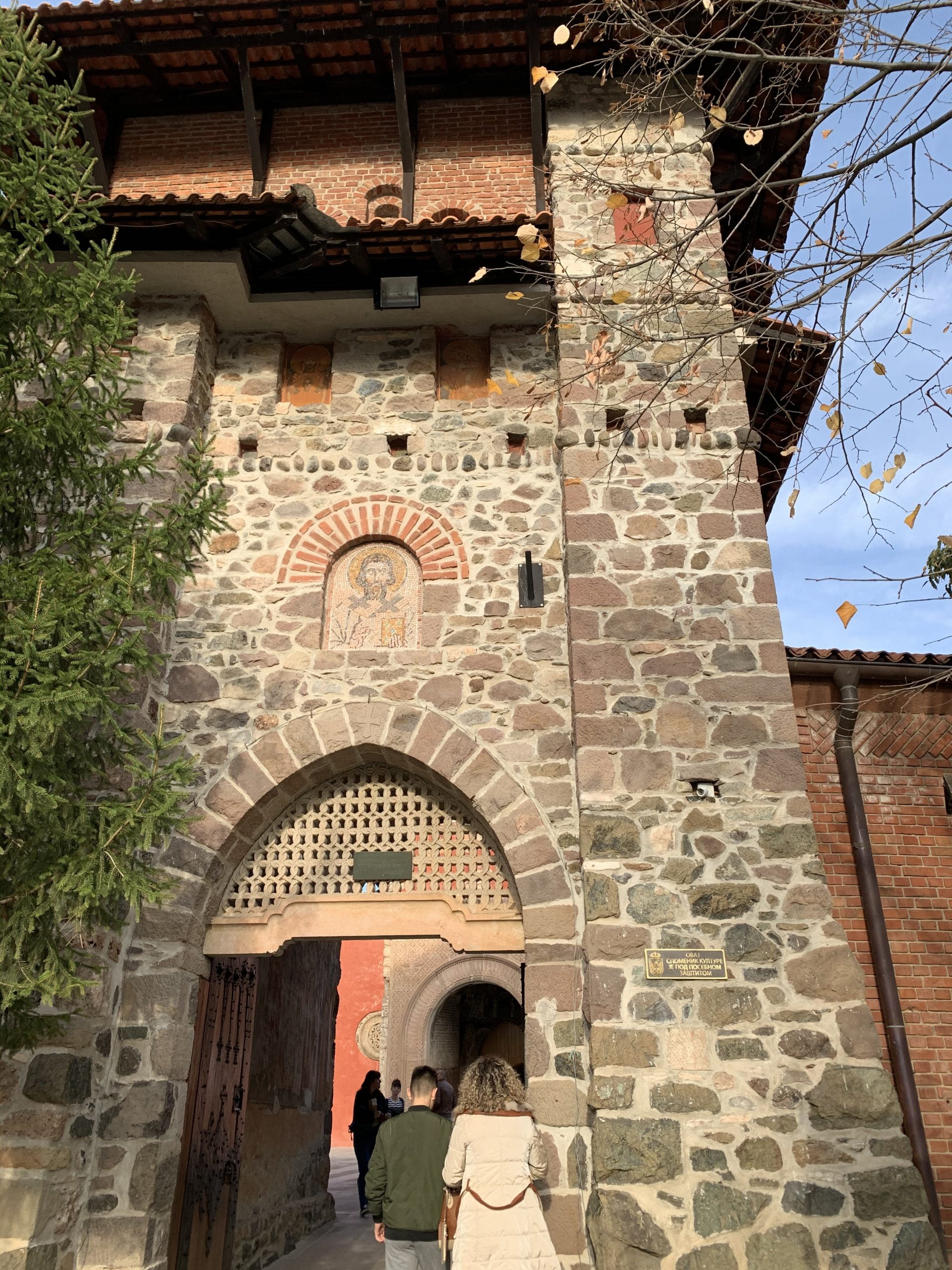 Manastir Žiča slike zid