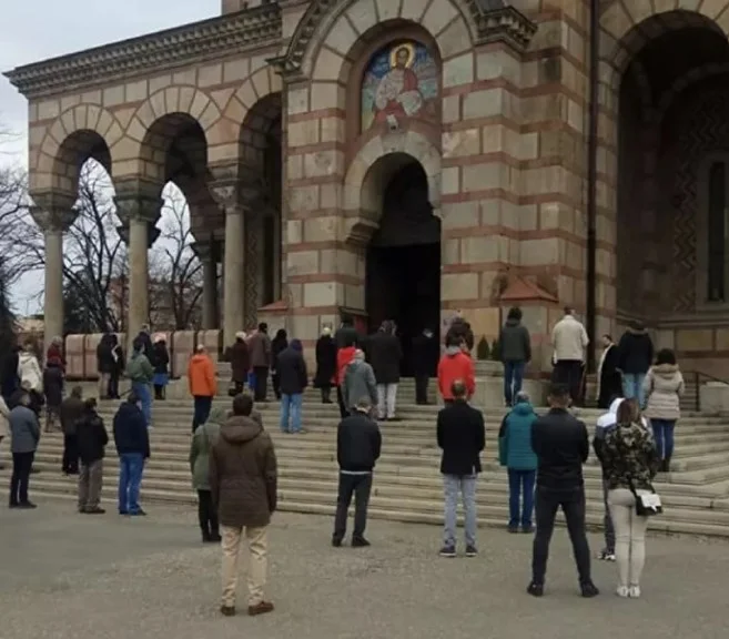 литургија у време епидемије