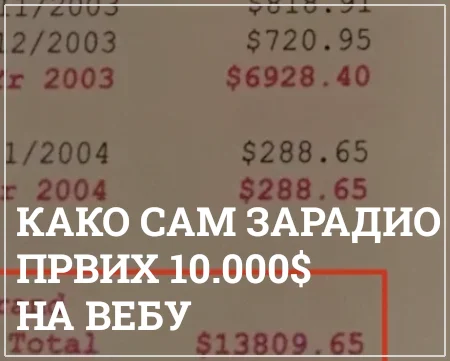 kako sam zaradio prvih 10.000