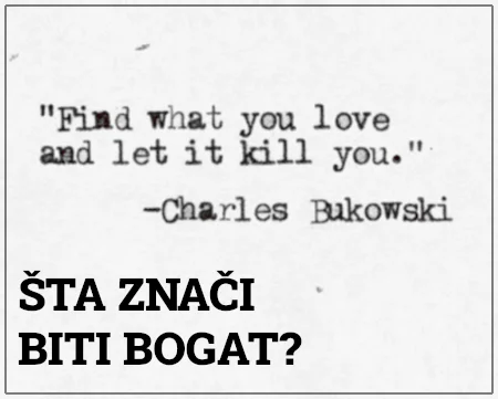 šta znači biti bogat